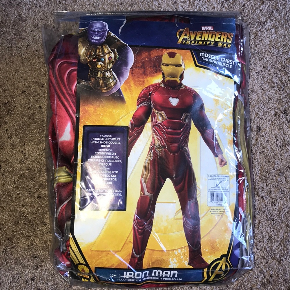 Men’s Iron Man Costume